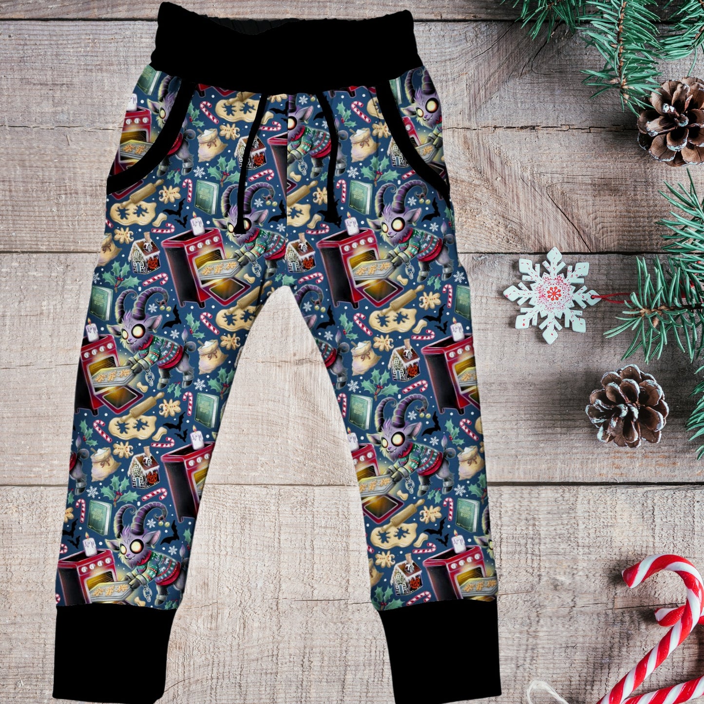 Adult Joggers - Christmas Collection - Men & Women - Krampus Cookies