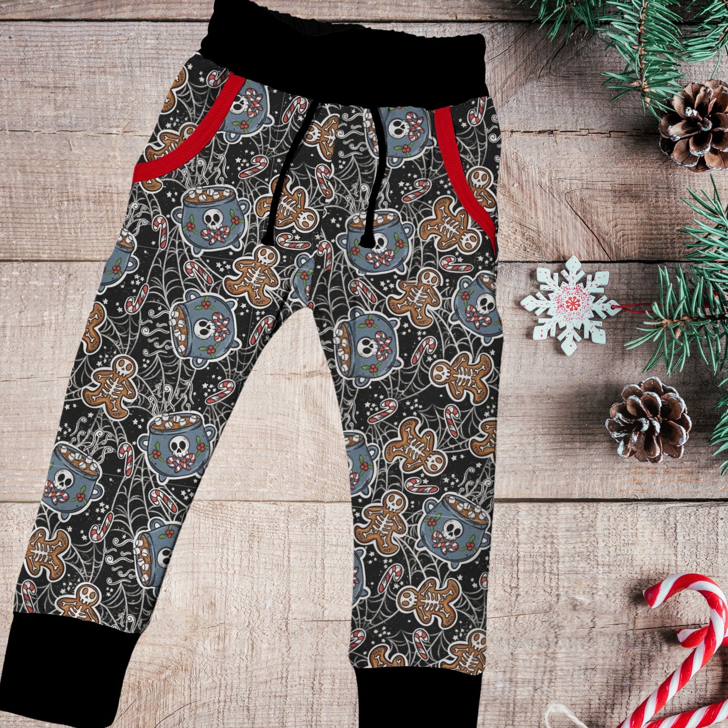 Joggers w/ Pockets - Christmas Collection -  Cocoa Cauldron - up to 6/7