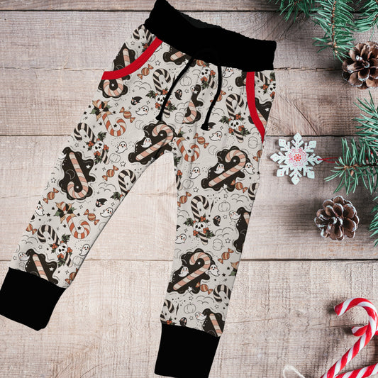 Adult Joggers - Christmas Collection - Men & Women - Pumpkin Cane