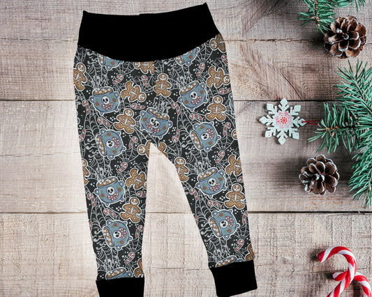 Basic leggings - Creepmas Collection - Cocoa Cauldron - up to 10T