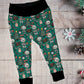 Basic leggings - Creepmas Collection - Xmas Skeleton - up to 10T