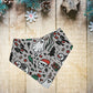 Bandana bibs, feeding bibs - Christmas collection - Xmas doodles