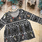 Peplum top - Christmas collection - Spooky Fair Isle - Up to 10