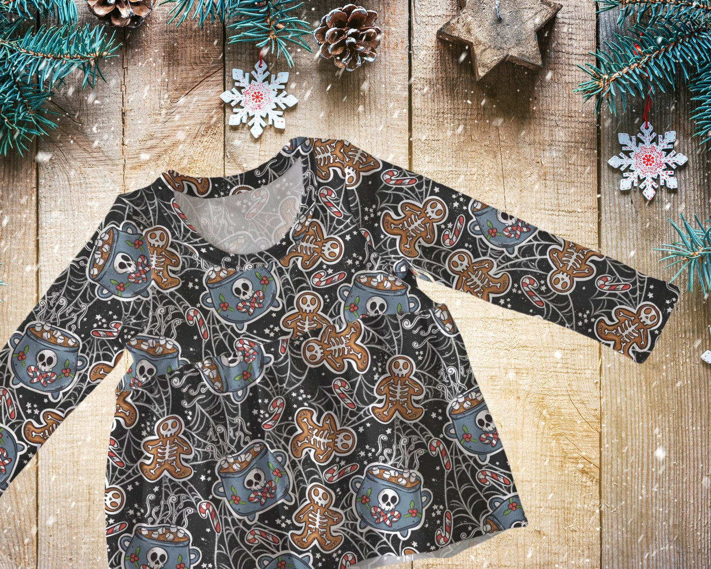 Peplum top - Christmas collection - Cocoa Cauldron  - Up to 10