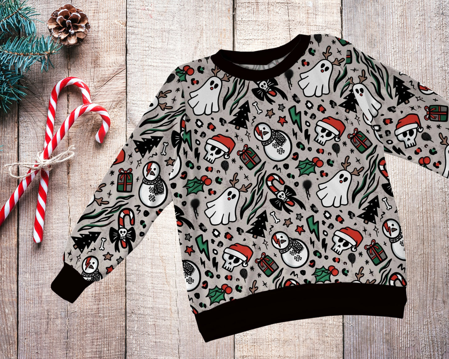 Sweaters or hoodies - Christmas Collection - Xmas doodles - Up to 10T