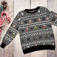 Sweaters or hoodies - Christmas Collection - Spooky Fair Isle - Up to 10T