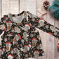 Peplum top - Christmas collection - Santa's Ghosties - Up to 10