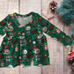 Peplum top - Christmas collection - Merry Skelly  - Up to 10