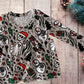 Peplum top - Christmas collection - Xmas Doodles - Up to 10