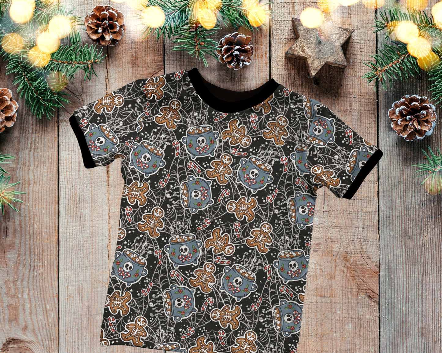 Short Sleeves T-shirt - Christmas Collection - Cocoa Cauldron  - Up to 10