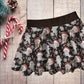 Twirly Skirt - Christmas Collection - Santa's ghosties - up to  size 10