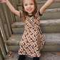 Dress - Autumn Spells - Haunted Daisies - Orange