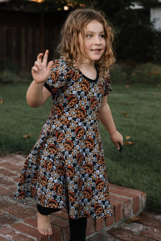 Dress - Autumn Spells - Moonlit Pumpkin