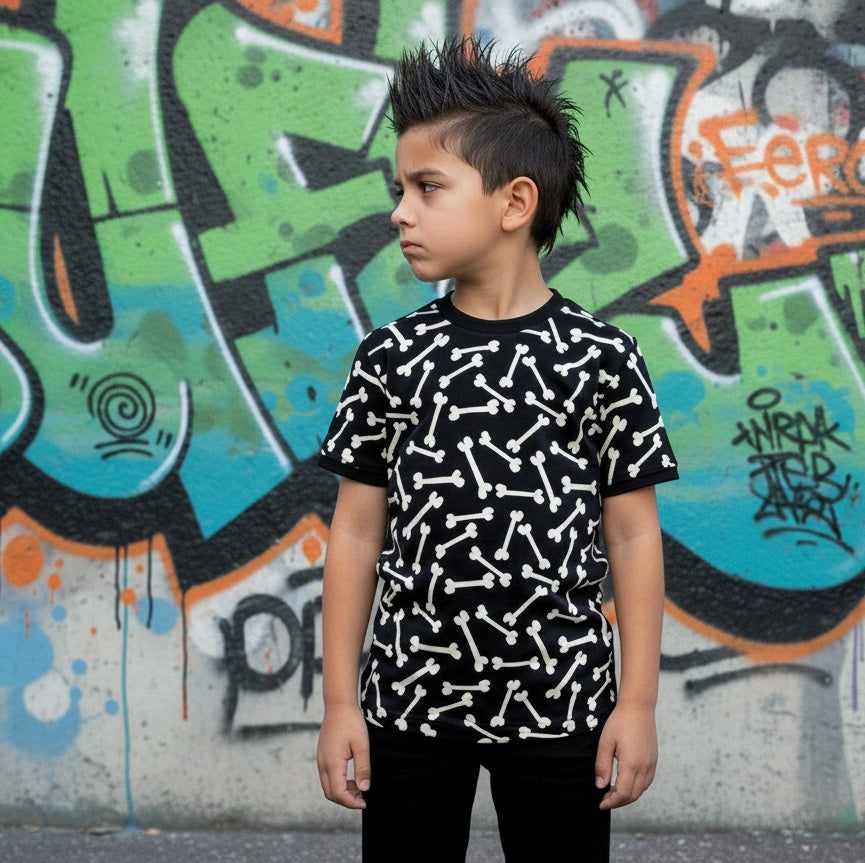 Short Sleeves T-shirt - Back to Black - Dead Cute