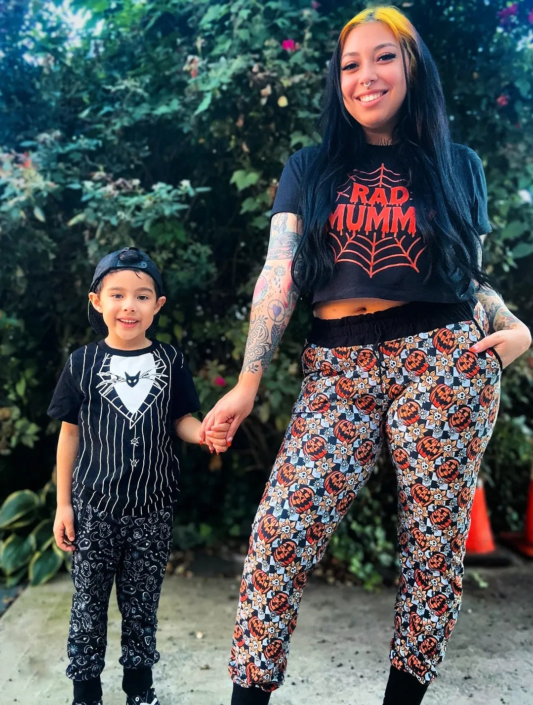 Adult Joggers - Autumn Spells collection - Midnight Bats