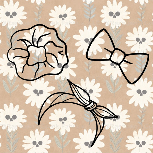 Hair Accs - Autumn Spells - Haunted Daisies