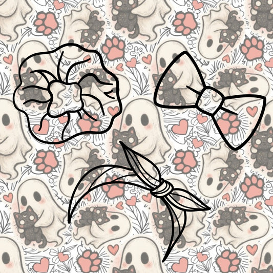 Hair Accs - Autumn Spells - Ghostly Purrs