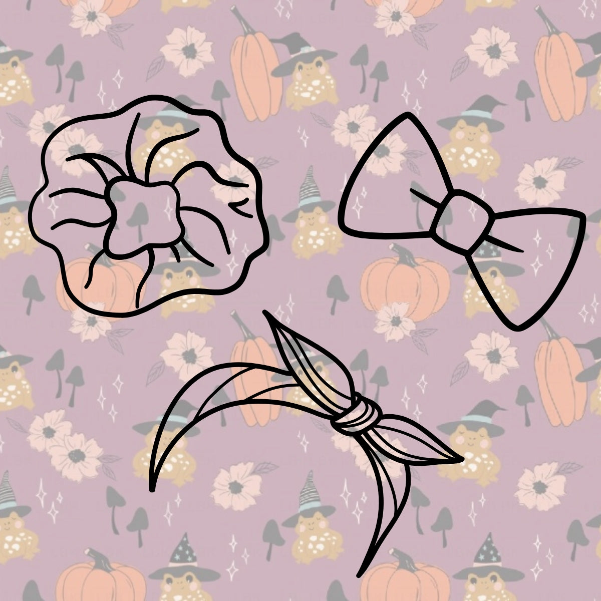 Hair Accs - Autumn Spells - Toadstool Tales