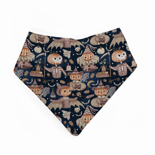 Bandana bibs, feeding bibs - Pumpkin Coven