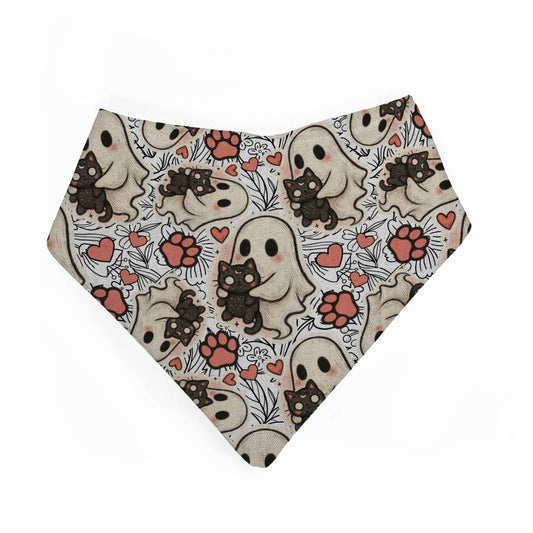 Bandana bibs, feeding bibs - Ghostly Purrs