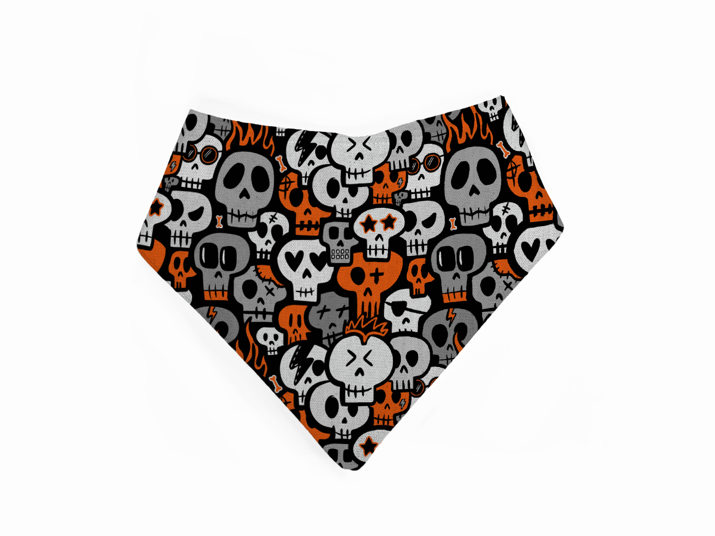 Bandana bibs, feeding bibs - Bone Pile