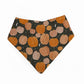 Bandana bibs, feeding bibs - Moonlit Pumpkins