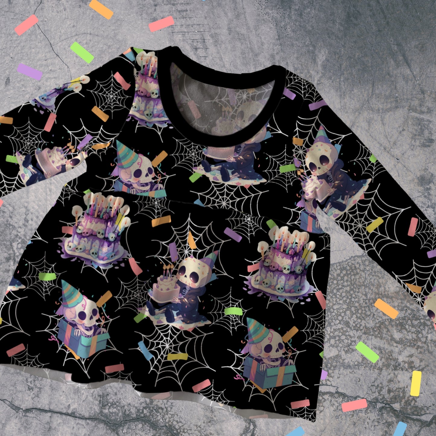 Peplum top - Spooky Birthday