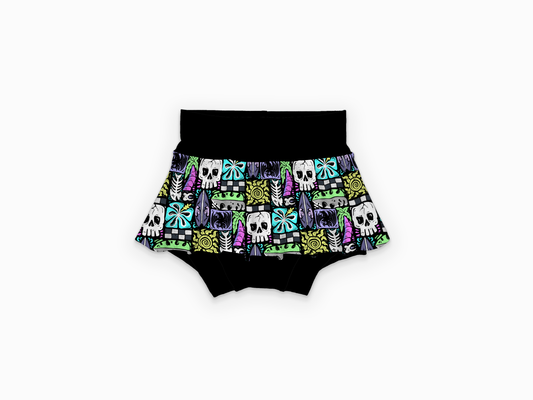 Skirted Bummies - Spooky Shores - Spooky Tiki