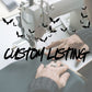 CUSTOM LISTING for Joy