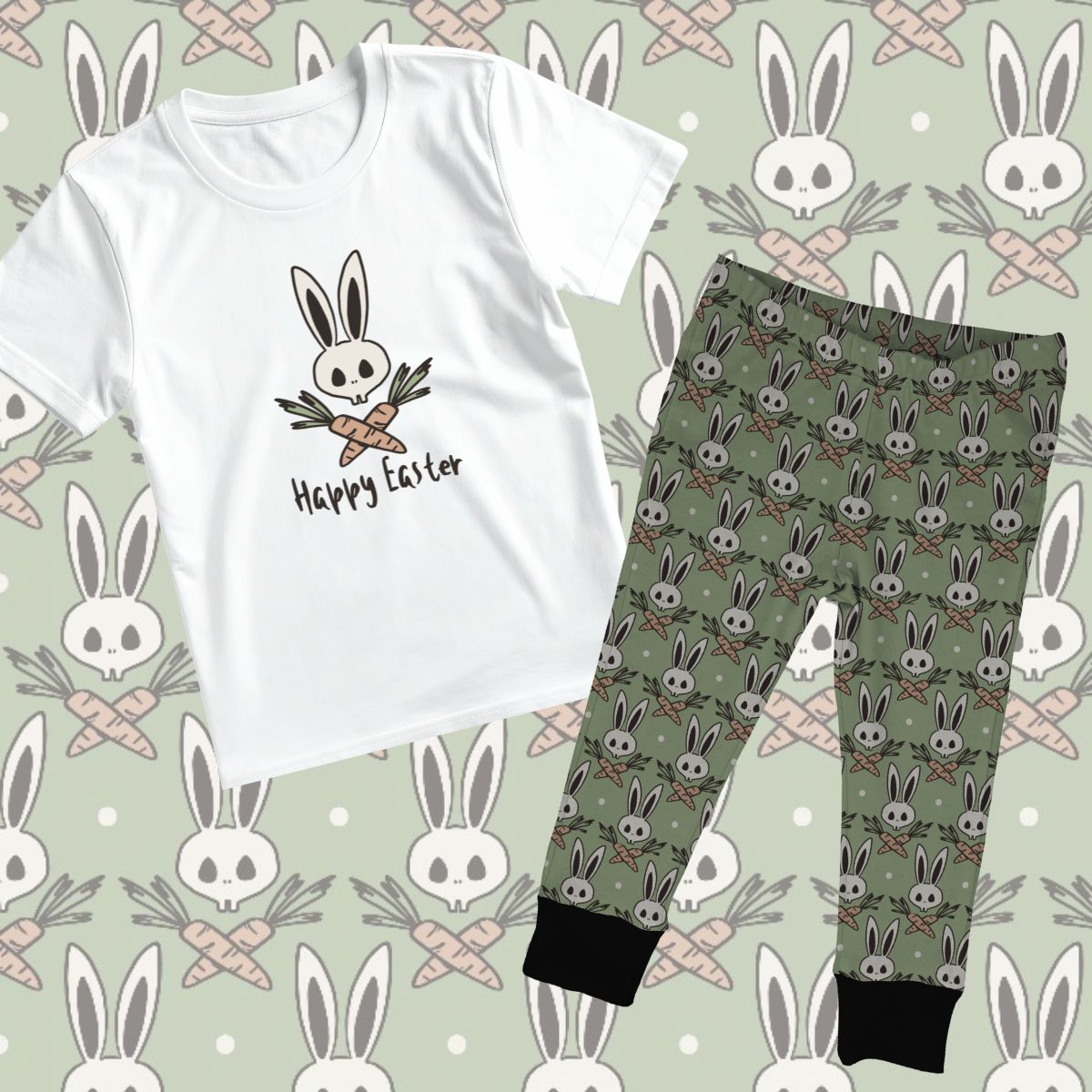 Carrot Crossbones - Onesies & T-shirts - Kids size