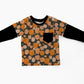 Layered T-shirt - Autumn Spells - Moonlit Pumpkin