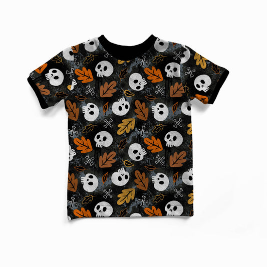 Short Sleeves T-shirt - Autumn Spells - Fall Spirits