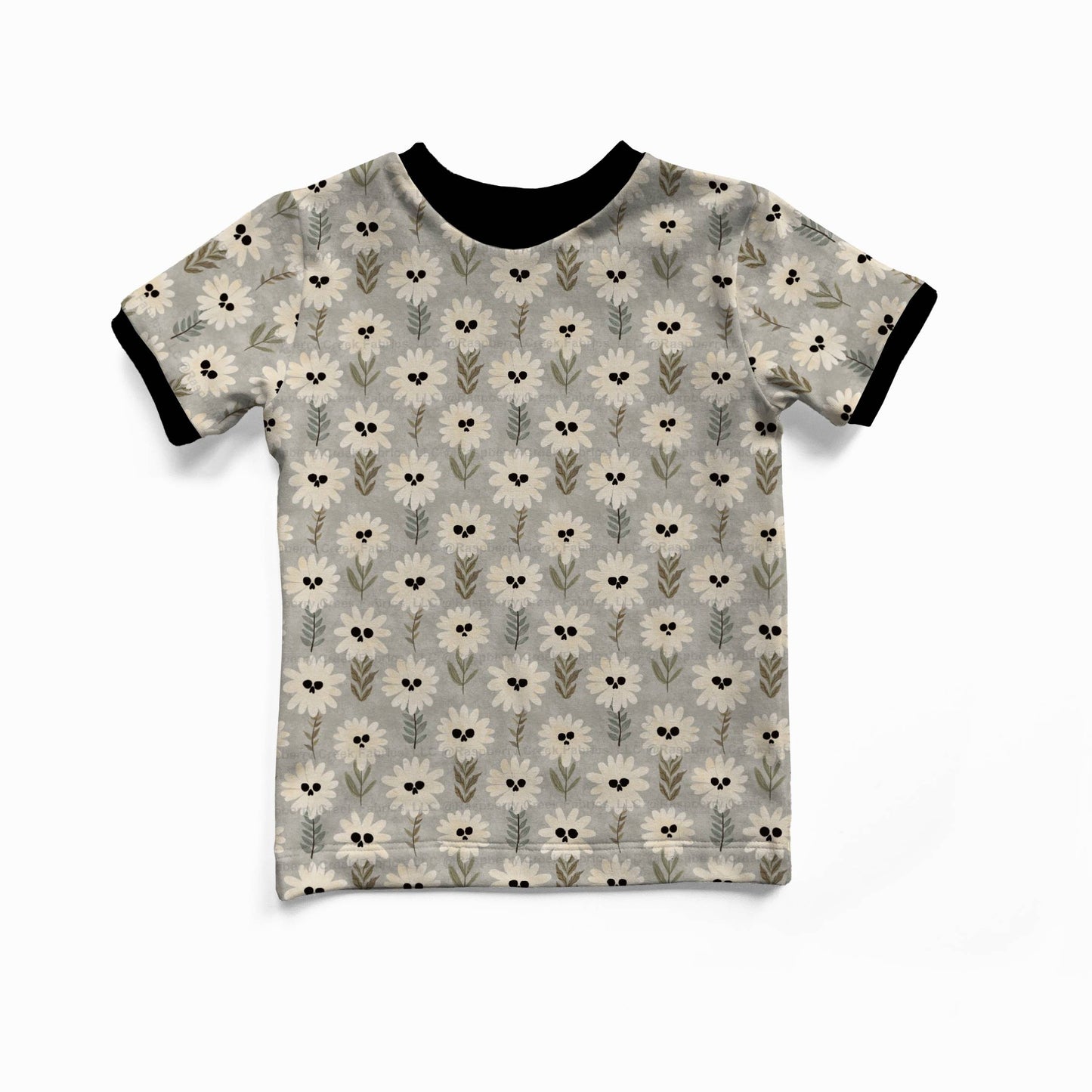 Short Sleeves T-shirt - Autumn Spells - Haunted Daisies