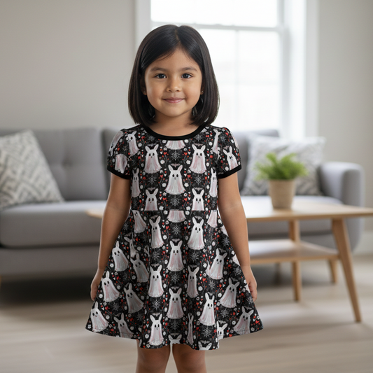 Dress - Bunnies, Bones and Bloom - Boo Bunny