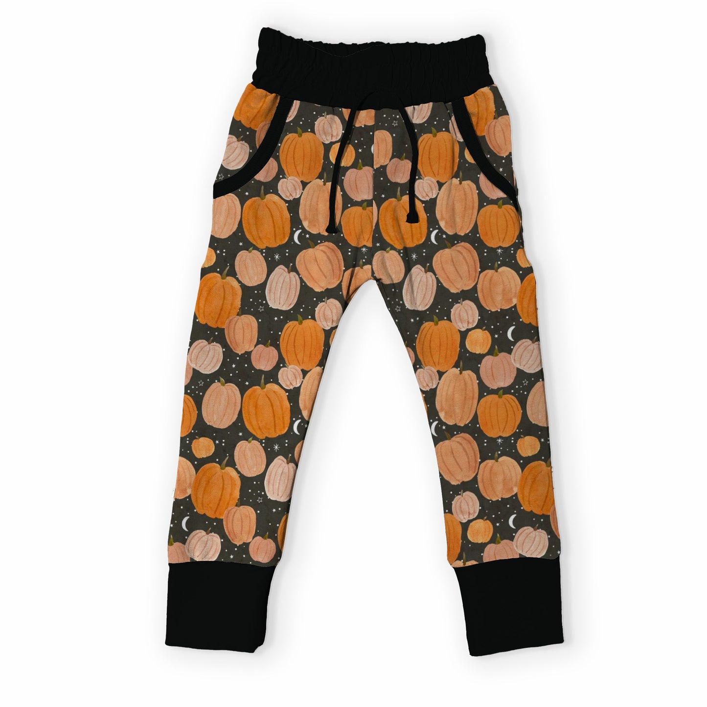 Adult Joggers - Autumn Spells collection - Moonlit Pumpkins