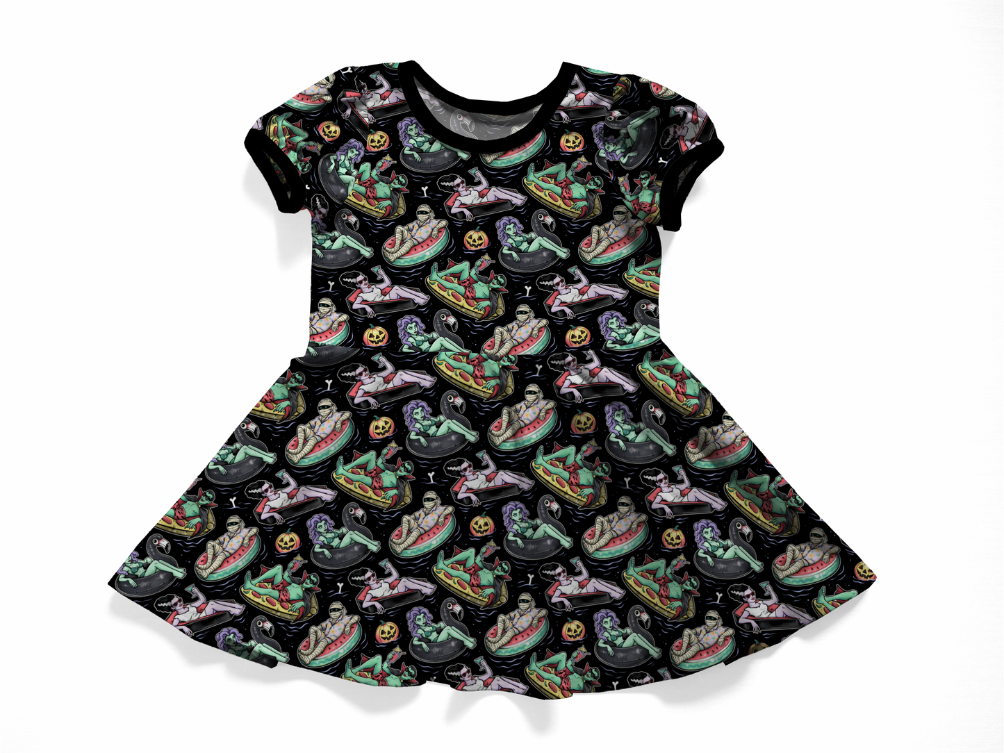 Dress - Spooky Shores Collection - Pool Ghoul