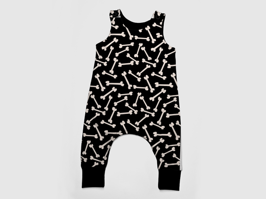 Romper long legs - Back to Black collection - Dead Cute