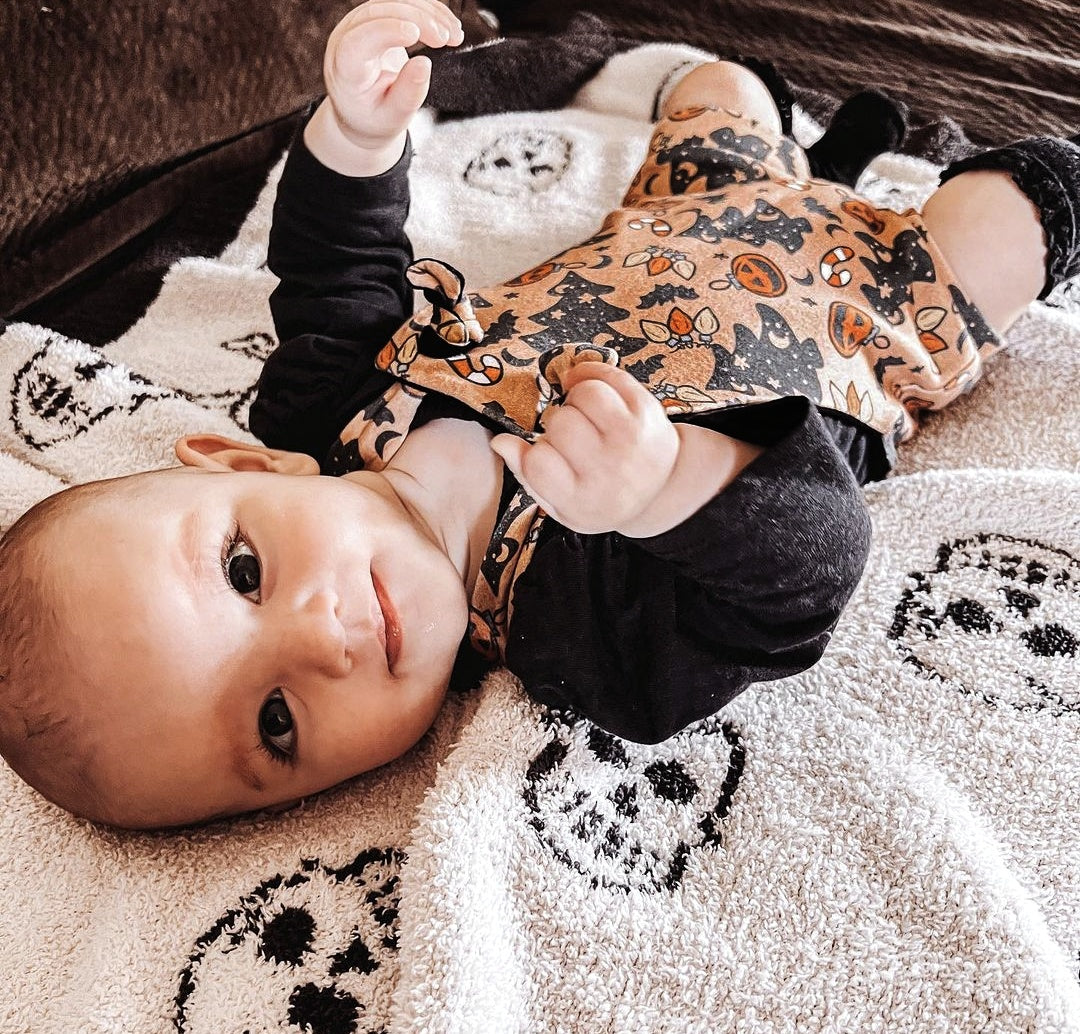 Shortie romper - Spooky Shores collection - Bone Pile