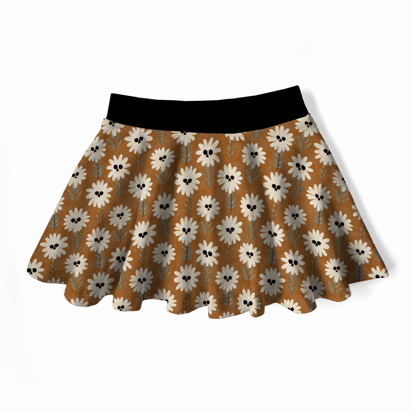 Twirly Skirt - Autumn Spells - Haunted Daisies