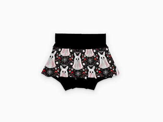 Skirted Bummies - Bunnies, bones and bloom - Boo Bunny