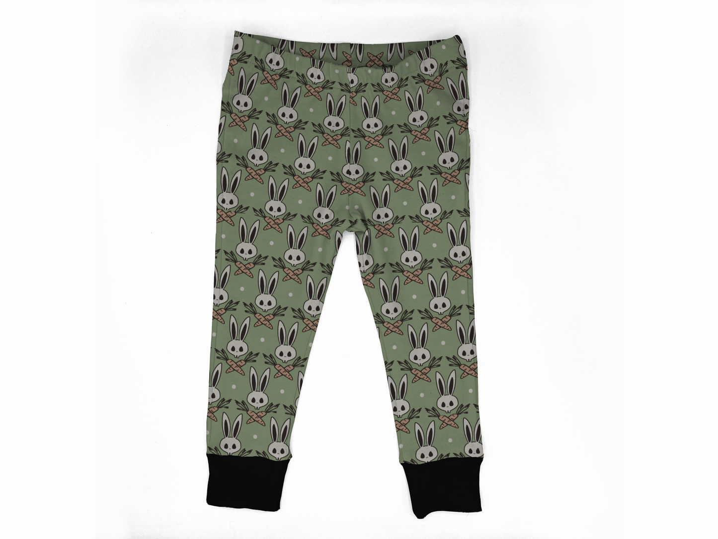 Basic leggings - Bunnies, Bones and Bloom - Carrot Crossbones