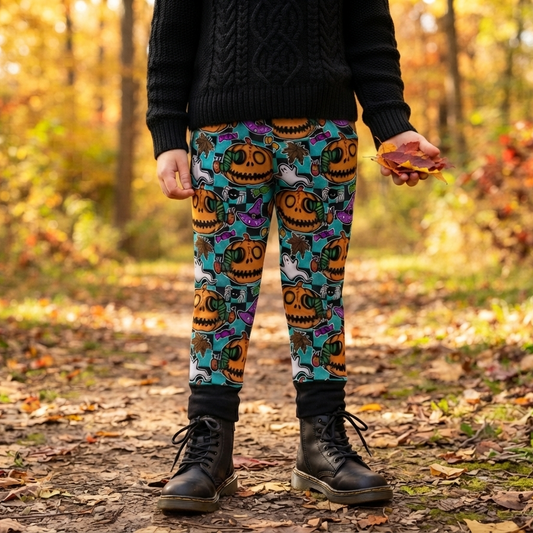 Basic leggings - Autumn Spells - Hungry Caterpillar