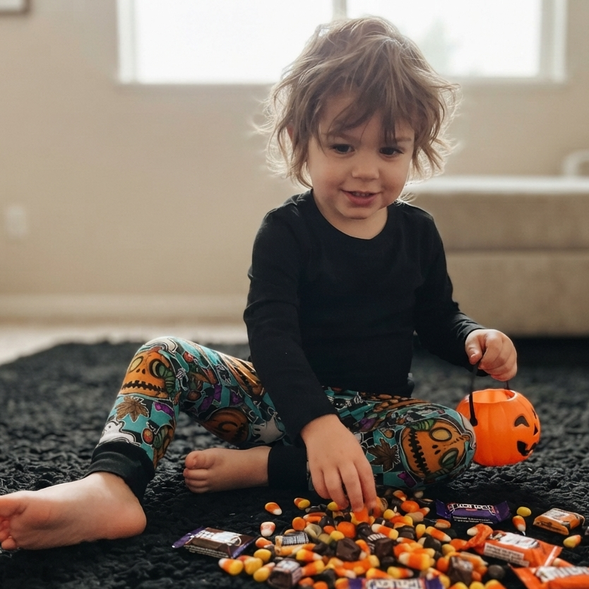 Basic leggings - Autumn Spells - Hungry Caterpillar