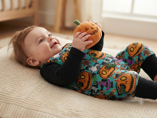 Romper long legs - Autumn Spells - Hungry Caterpillar