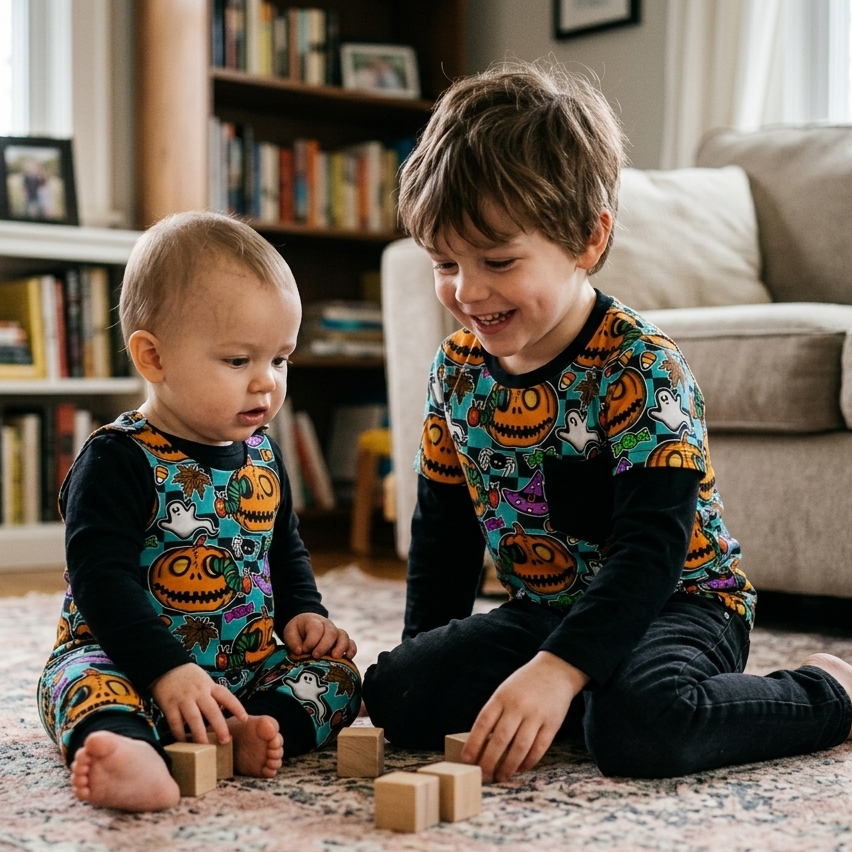 Romper long legs - Autumn Spells - Hungry Caterpillar