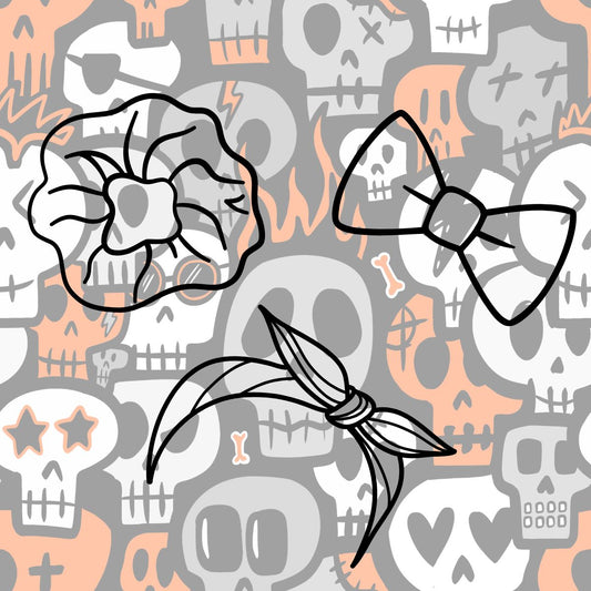 Hair Accs - Spooky Shores - Bone pile