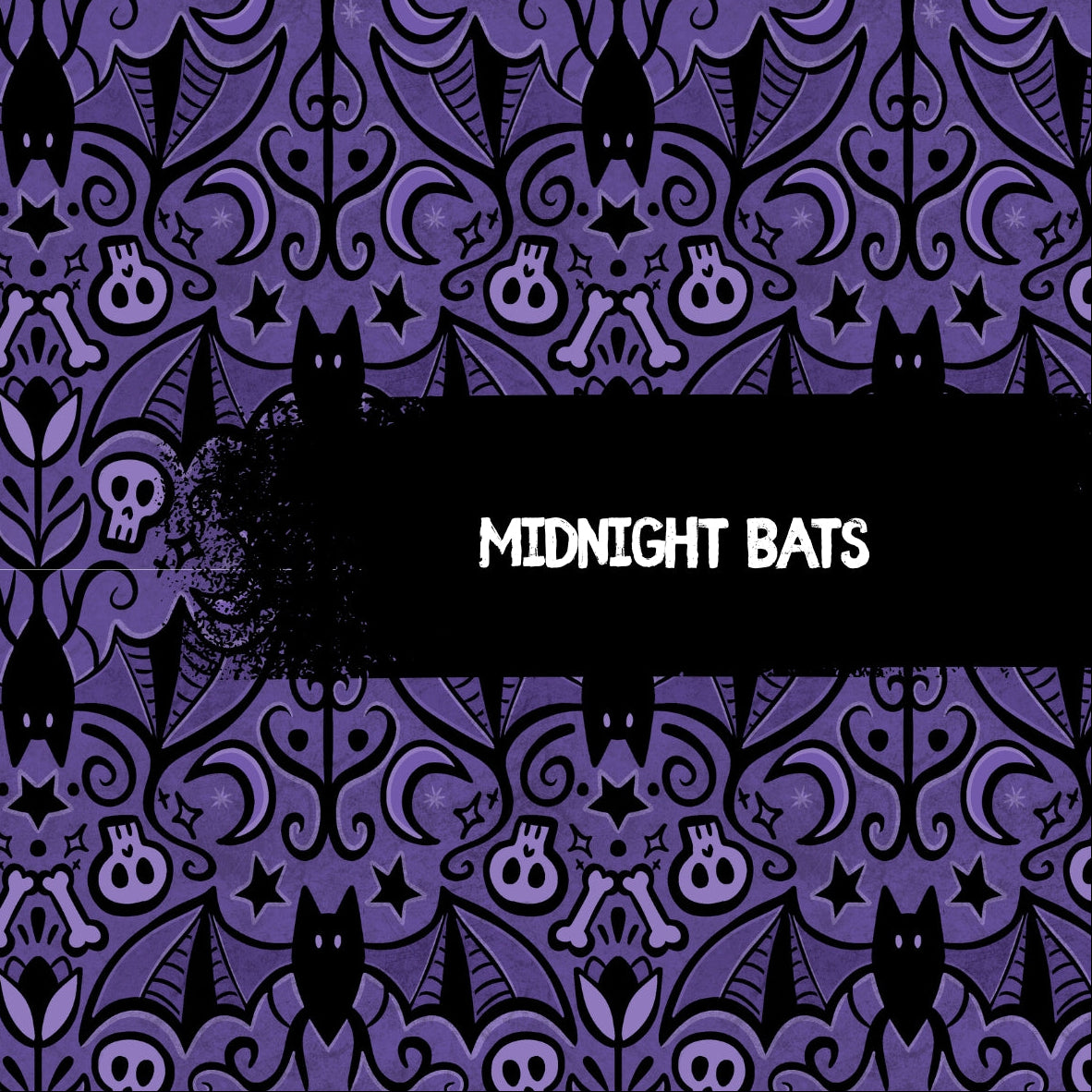 Romper long legs - Autumn Spells - Midnight Bats