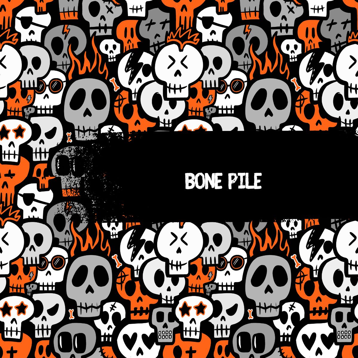 Basic leggings - Spooky Shores Collection - Bone Pile
