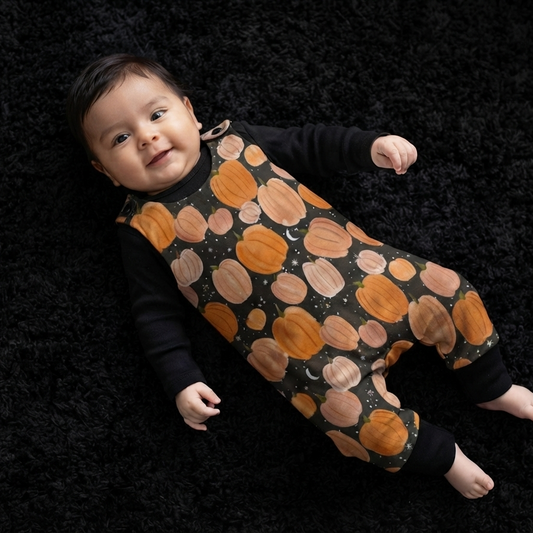 Romper long legs - Autumn Spells - Moonlit Pumpkin